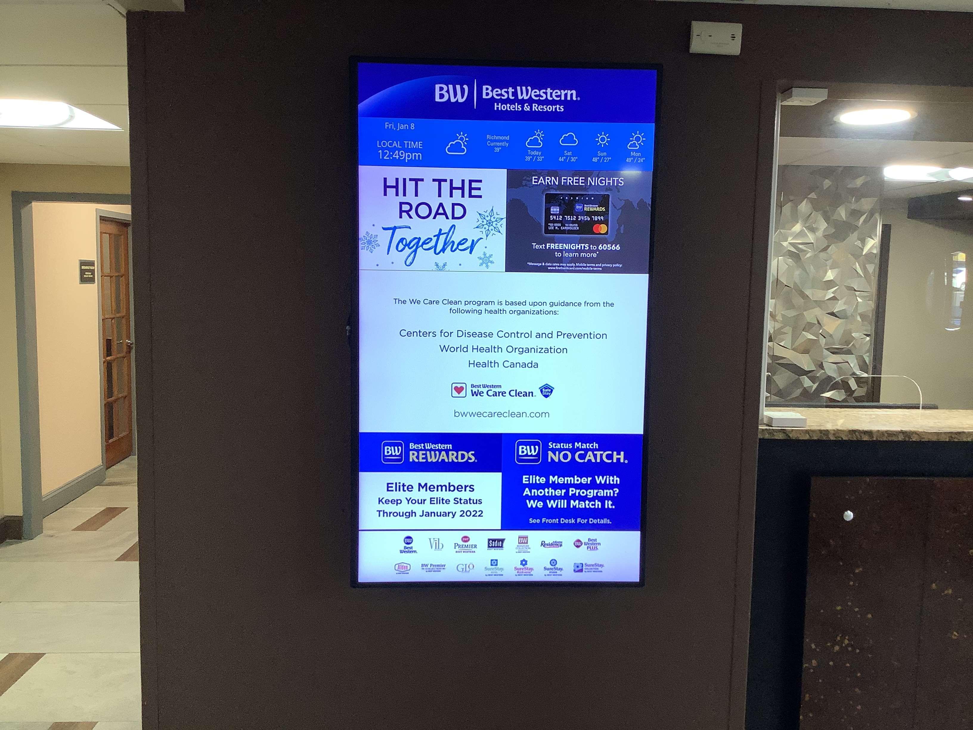 Best Western Plus Executive Hotel Richmond Dumbarton Eksteriør billede